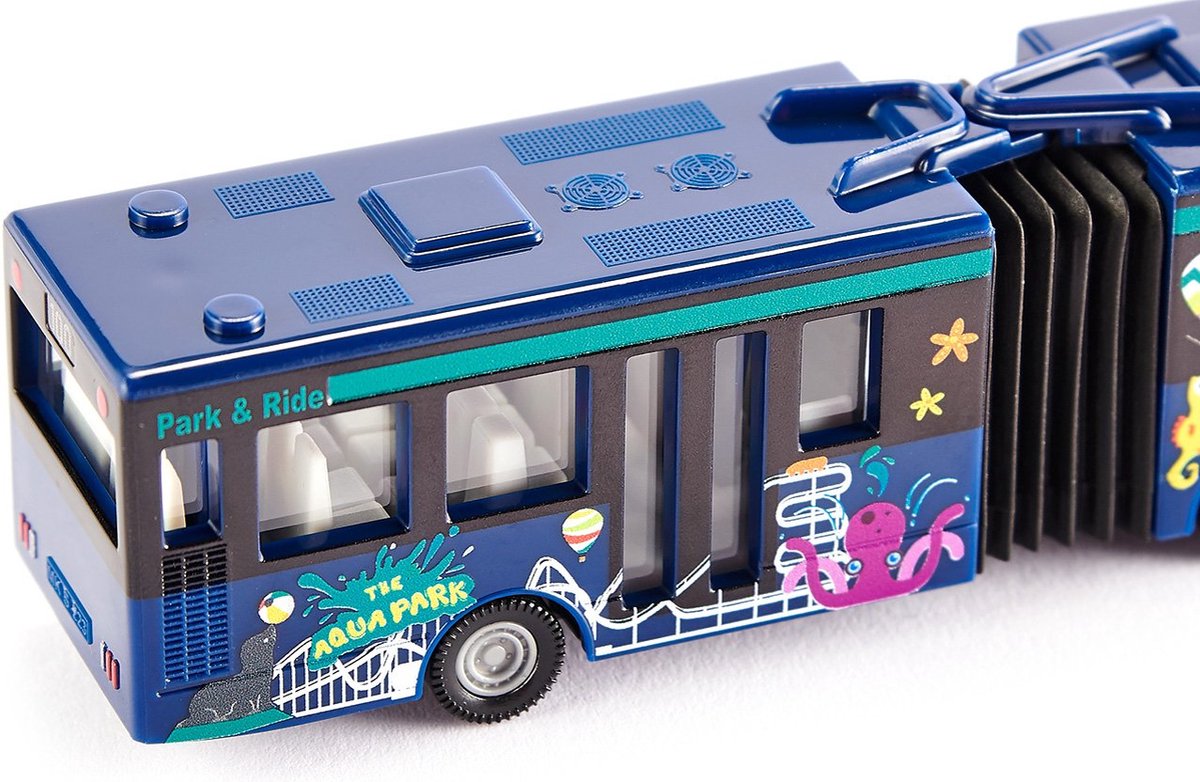 SIKU 1617, Harmonicabus, meerkleurig — afbeelding 2