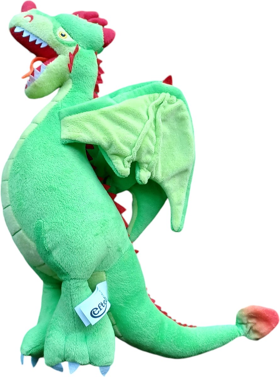 Efteling - Draak Lichtgeraakt - Knuffel - 45 cm
