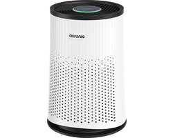 Auronic Luchtreiniger Compact Pro met HEPA 13 Filter, Ionisator en Koolstoffilter - Ruimtes tot 30m² - CADR-waarde van 150m³/u - Air Purifier met Aromatherapie - Wit