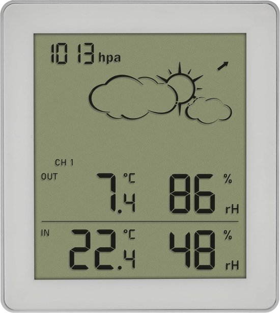 TFA Dostmann Analoge Wetterstation für innen und außen TFA Dostmann Analoge Wetterstation für innen und außen