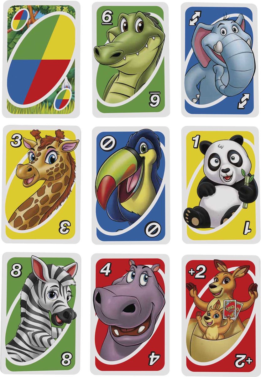 Mattel Games UNO Junior 2.0 Kaartspel — afbeelding 2