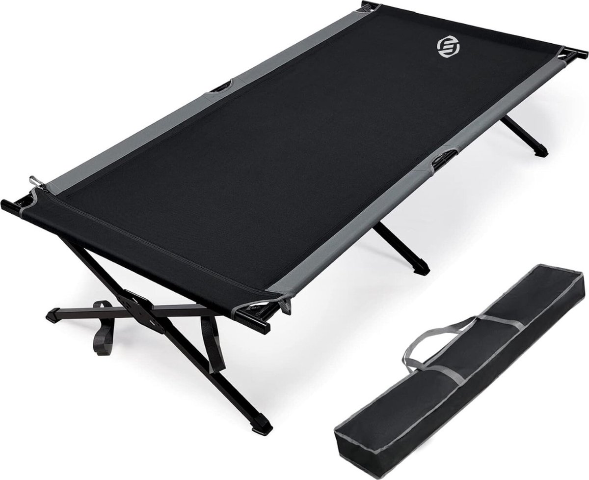 Equivera Veldbed - Kampeerbed - Veldbedden - Veldbed Kamperen - Kampeermatras