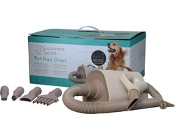 Groomers Secret Pet Hair Dryer - Hondenföhn - Waterblazer - Hondenverzorging - Incl. 4 opzetstukken