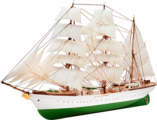 Revell Modelbouwpakket Schepen - 05432 Gorch Fock Ship Plastic - 1:350 ...