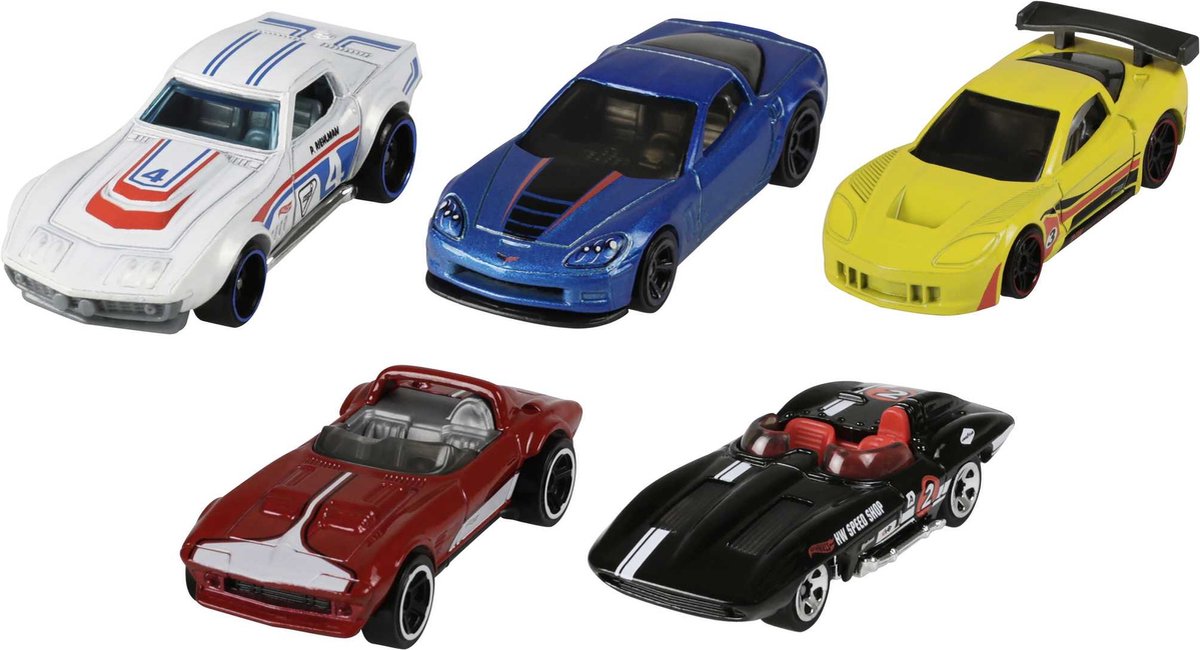 Hot Wheels Diecast 5 pak autoset — afbeelding 5