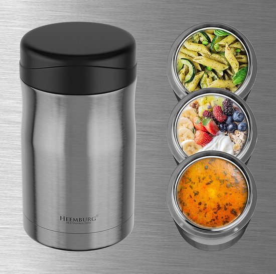 Trixie - Geïsoleerde lunchbox van roestvrij staal, 500 ml