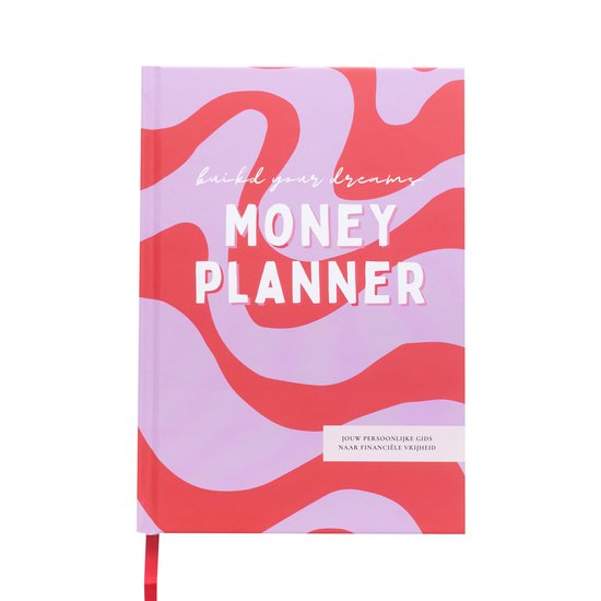 Foto: Planbooks money planner budget planner kasboekje huishoudboekje paars en roze