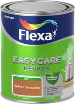 Bol.com Flexa - Easycare Keuken Muurverf - Spiced Terracotta - Kleur van het jaar 2025 - Mengverf - 1 L aanbieding