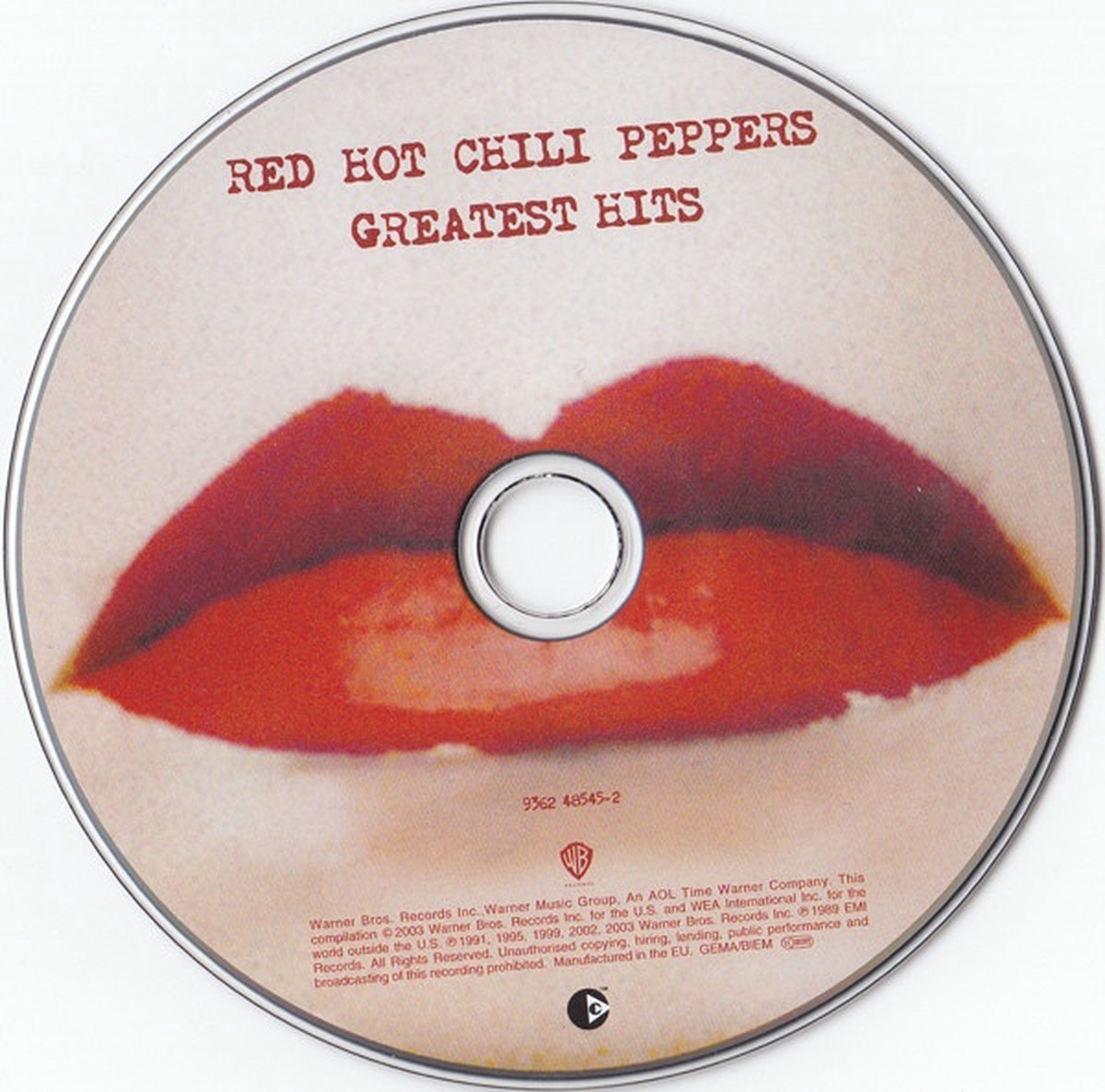 Red Hot Chili Peppers Greatest Hits - Album uit 2003 met