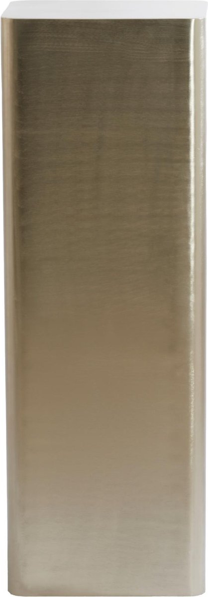 Zuil Alurio - Zilver - 35.5x35.5x100cm - Modern