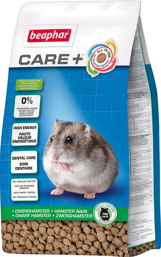 xtravital Care+ Dwerghamster 250 gr