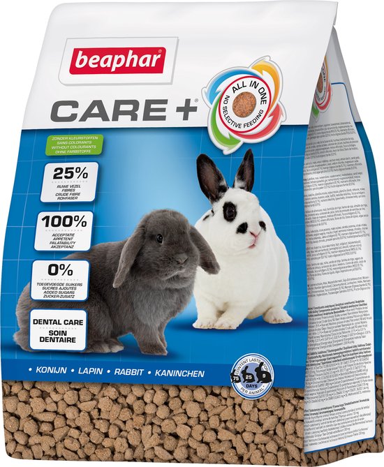 Beaphar Xtravital Care+ - Konijnenvoer - 1.5 kg