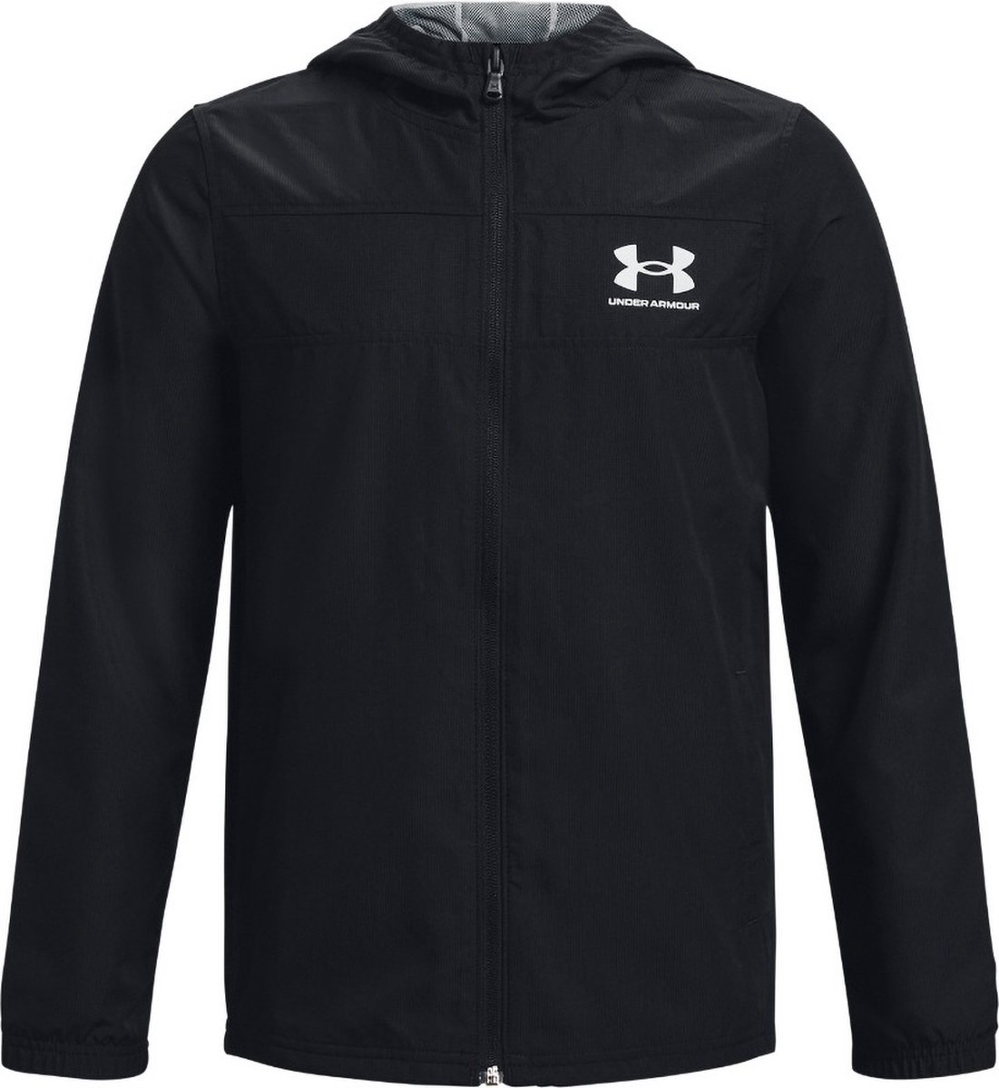 Under Armour Jungen UA Sportstyle Windbreaker-Jacke Black-S (US YSM)