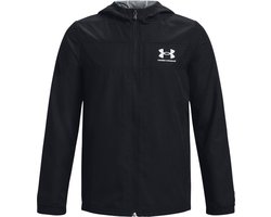 Under Armour Jungen UA Sportstyle Windbreaker-Jacke Black-S (US YSM)