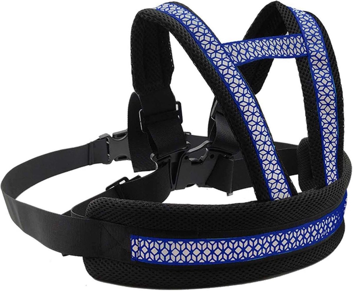 Ceinture De Sécurité Pour Enfant à Moto - Réglable, Avec Sangles D'épaule Et Hanches - Pour Enfants De 2 à 15 Ans Environ