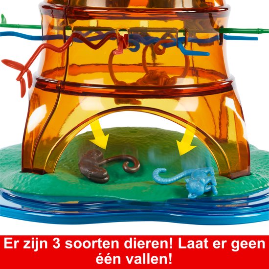 Mattel Games - Vallende Aapjes Schommelend Boomfeest