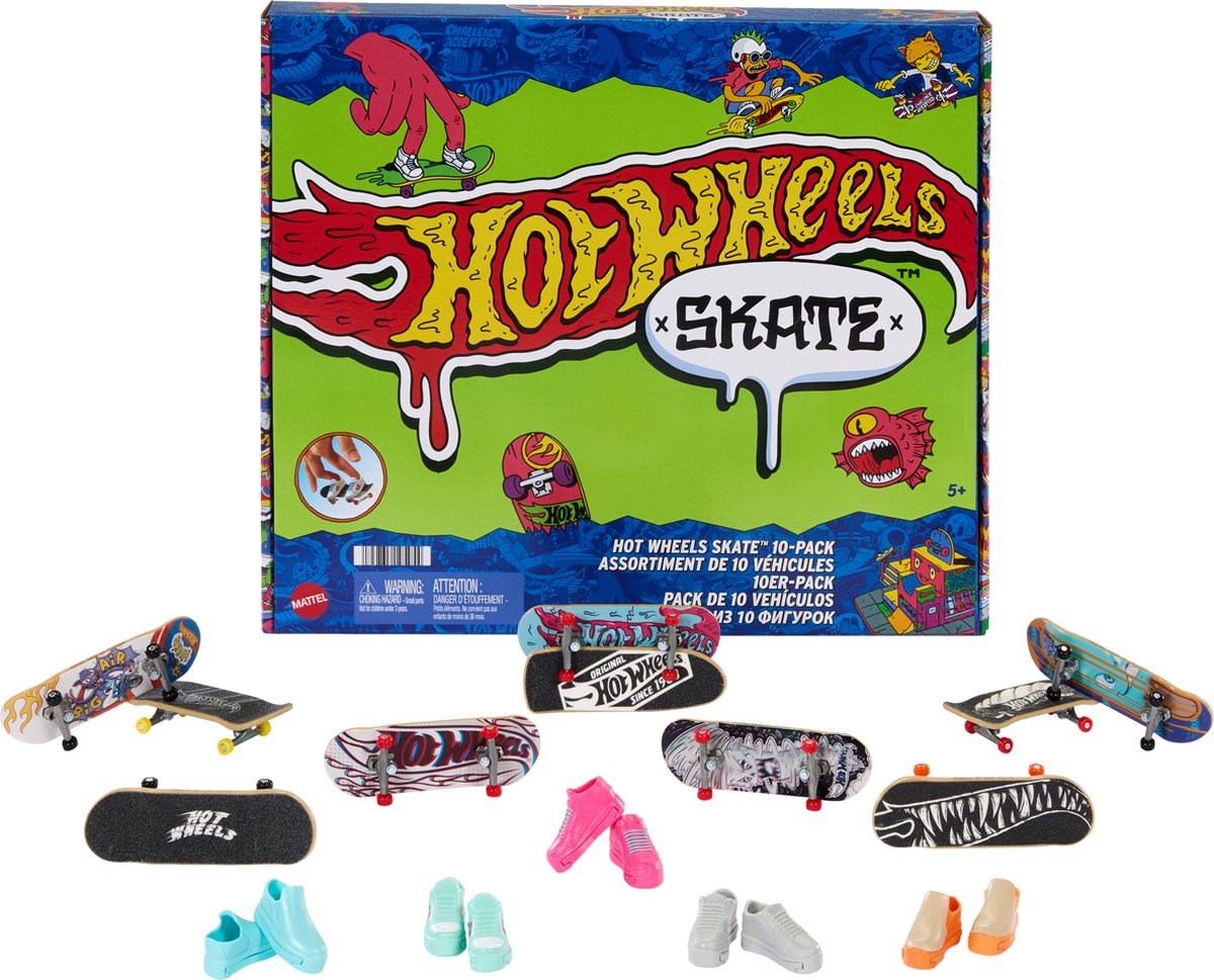 HOT WHEELS SKATE Set van 10