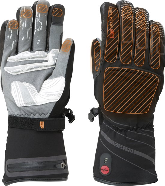 Gants de cyclisme chauffants / Gants de moto pour hommes et femmes - Gants chauffants avec batterie - Gants d'hiver pour vélos et motos