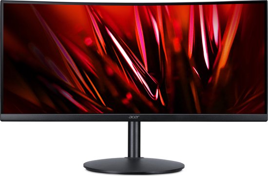 Acer XZ342CU S3 computer monitor 86,4 cm (34") 3440 x 1440 Pixels UltraWide Quad HD LCD Zwart