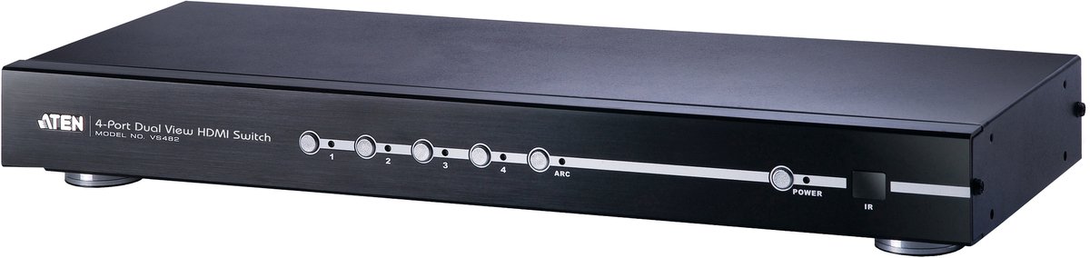 HDMI Switch 4Port Dual View HDMI SwitchOSD