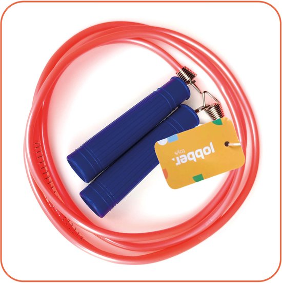 Jobber Springtouw Kinderen - Touwtje Springen - Springtouwen - Rood