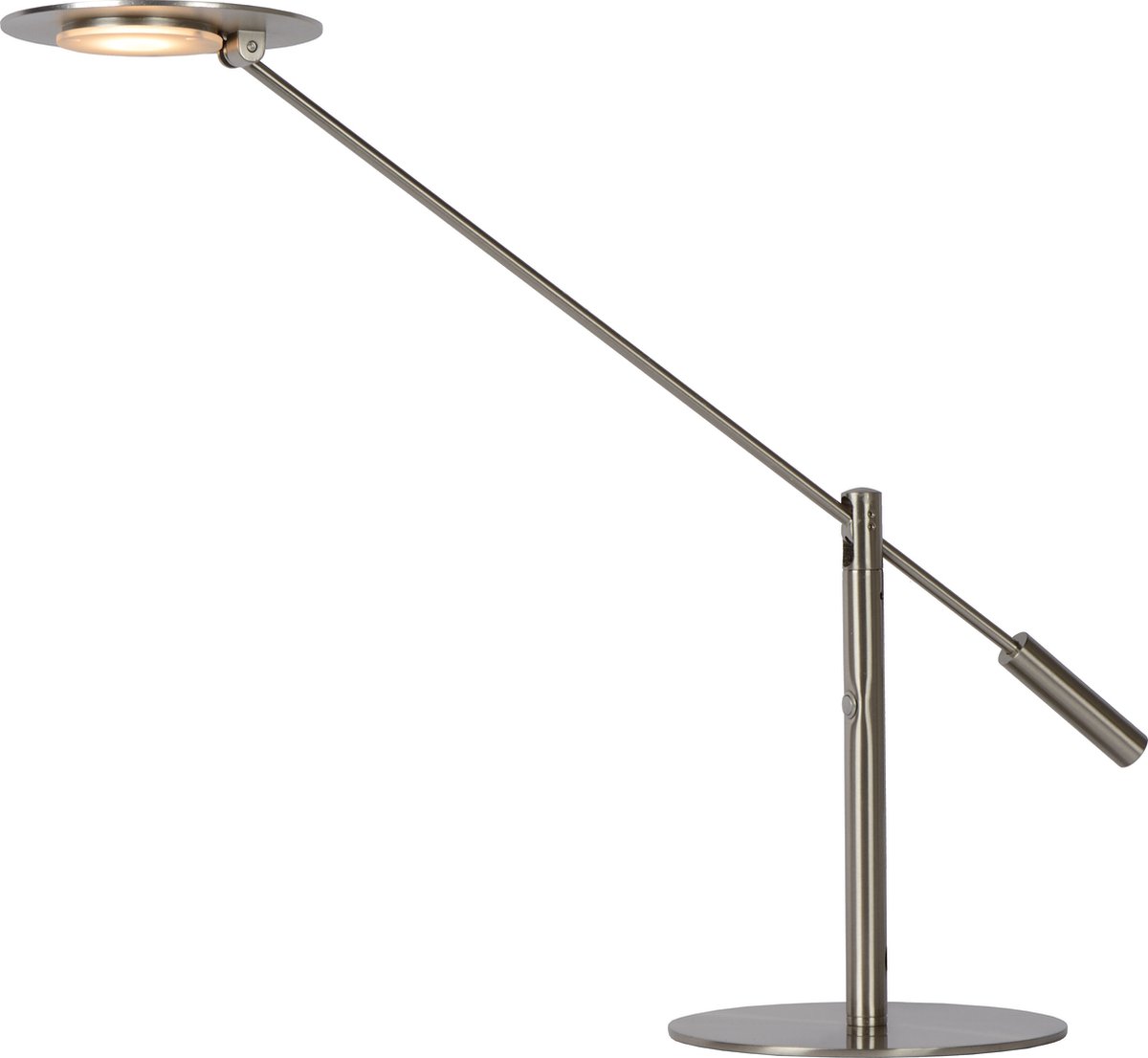 Lucide bureaulamp LED Anselmo chroom 9W