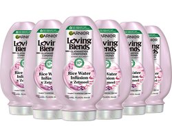 Garnier Loving Blends Rice Water Conditioner - 6x 250 ml