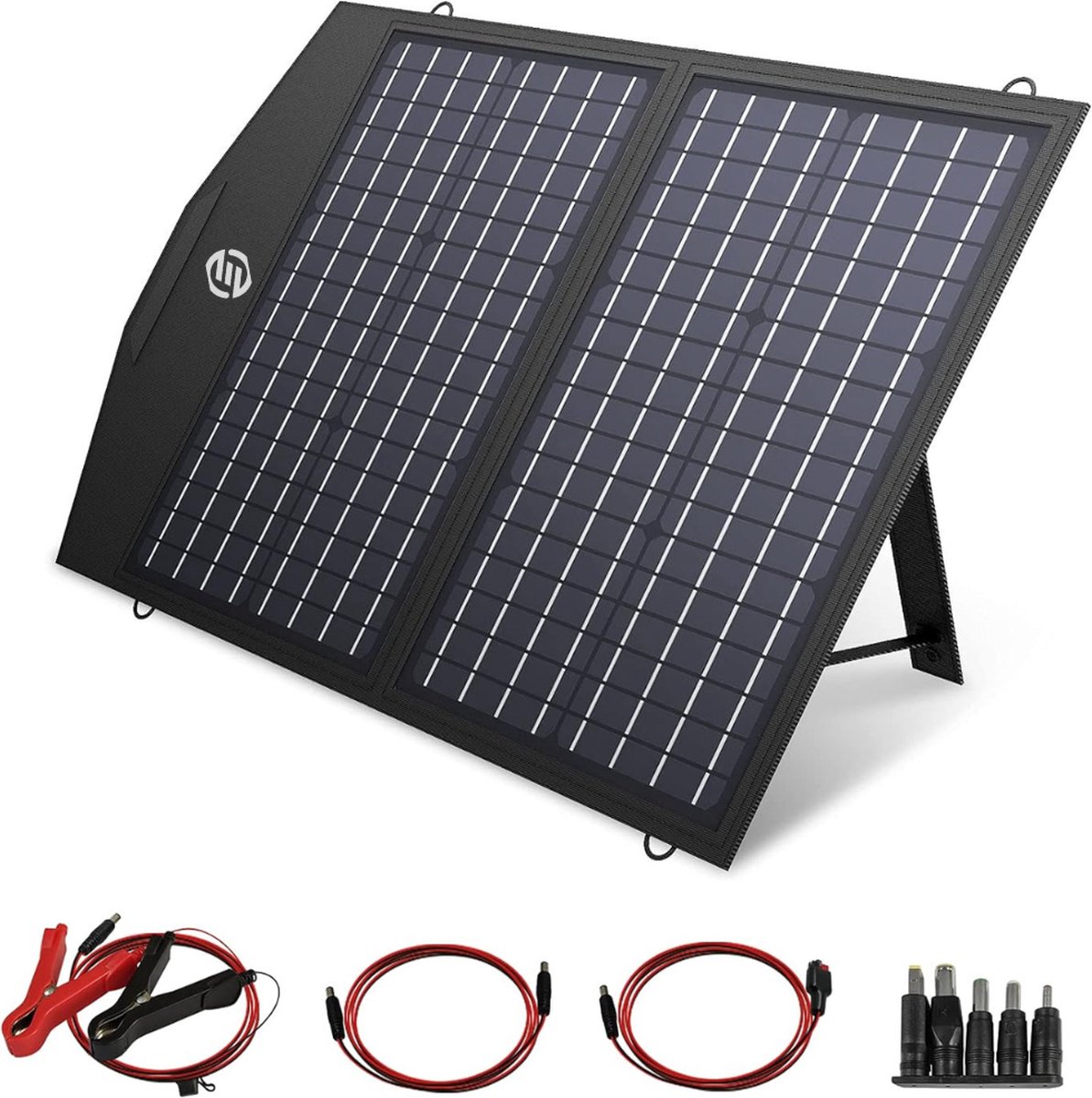 Equivera Zonnepanelen met Stekker - Zonnepanelen Compleet Pakket - Plug & Play - Doe het Zelf Zonnepanelen - voor Thuis, Camper, Camping