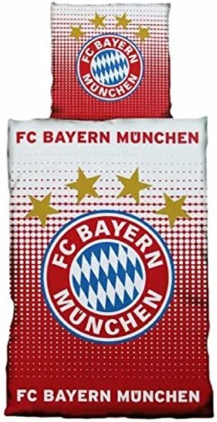 Bayern Dekbedovertrek 135x200cm Duurzaam Katoen Kussensloop 80x80cm