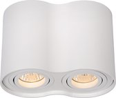 Lucide TUBE - Spot plafond - 2xGU10 - Blanc