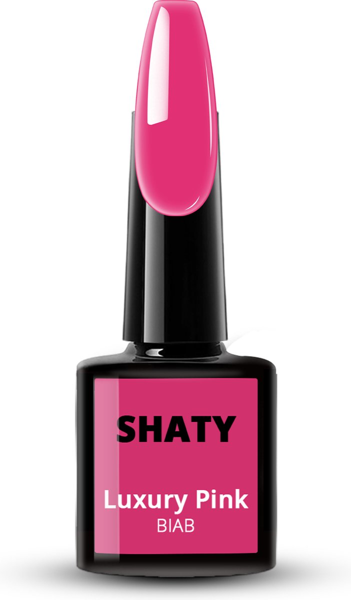 SHATY® BIAB – Builder in a Bottle – BIAB Nagel Builder Gel – BIAB Nagellak – Luxury Pink - HEMA & TPO Free – 8ml