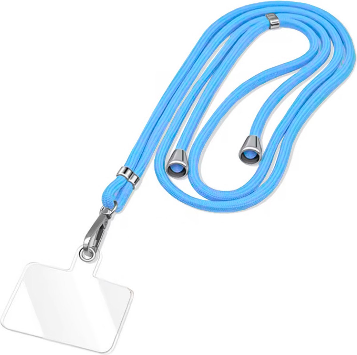 ArmorDrop Verstelbare Telefoonkoord - Universele Telefoonkoord - Telefoonketting - Blauw