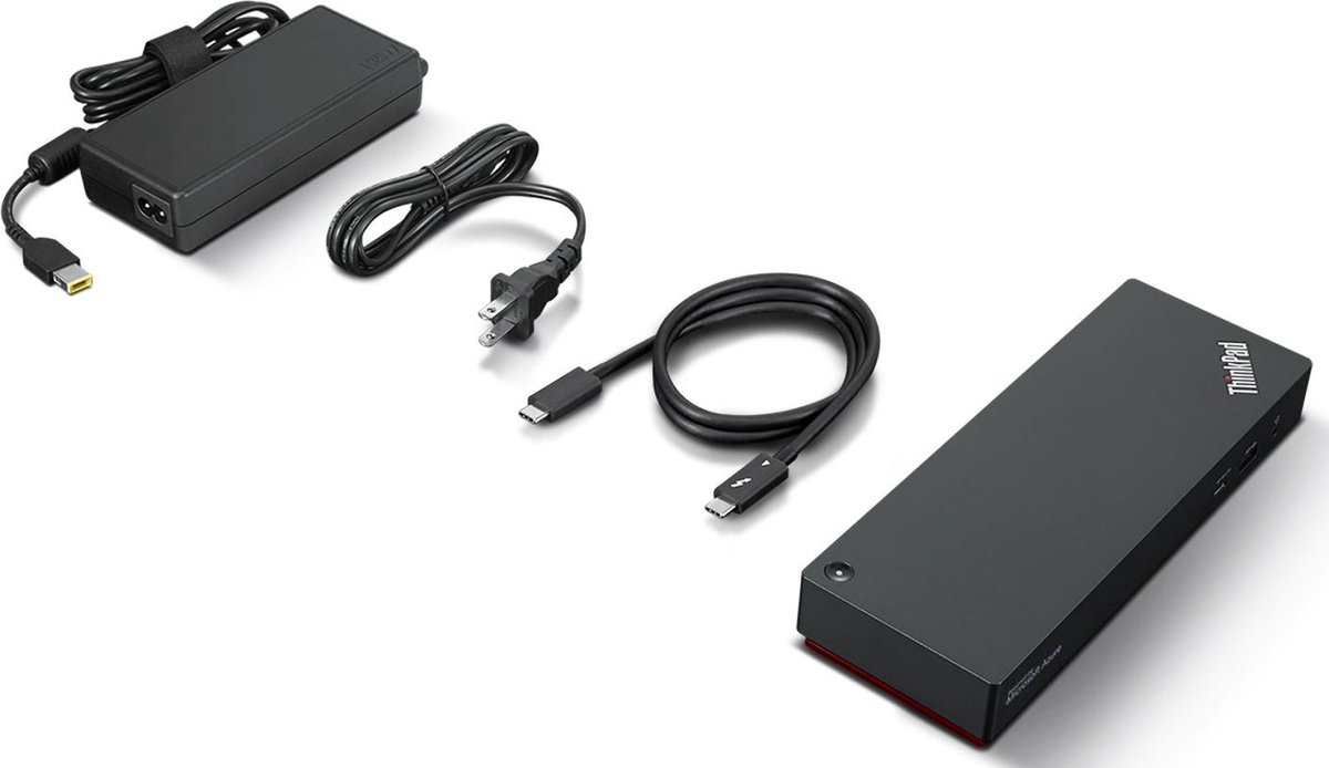 Lenovo ThinkPad universele Thunderbolt 4 slimme dock bedraad zwart