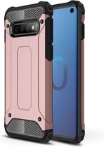 Tough Armor-Case Bescherm-Hoes Cover Skin voor Samsung Galaxy S10 Roze