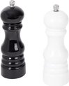 Peper en zoutmolen - transparant - 31 cm