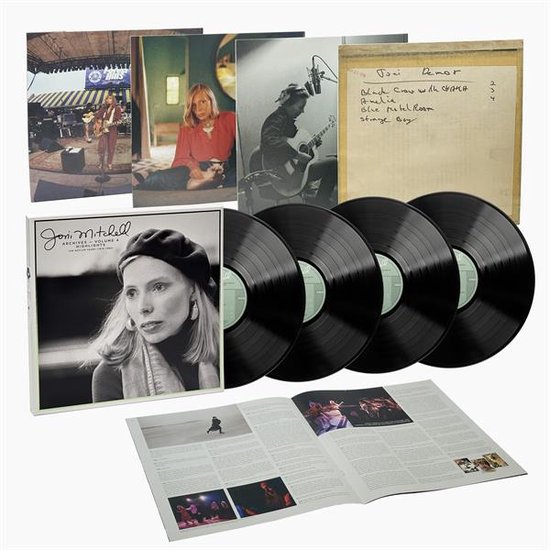 Joni Mitchell Archives, Vol. 4 - 4xLP album met Don't Interrupt