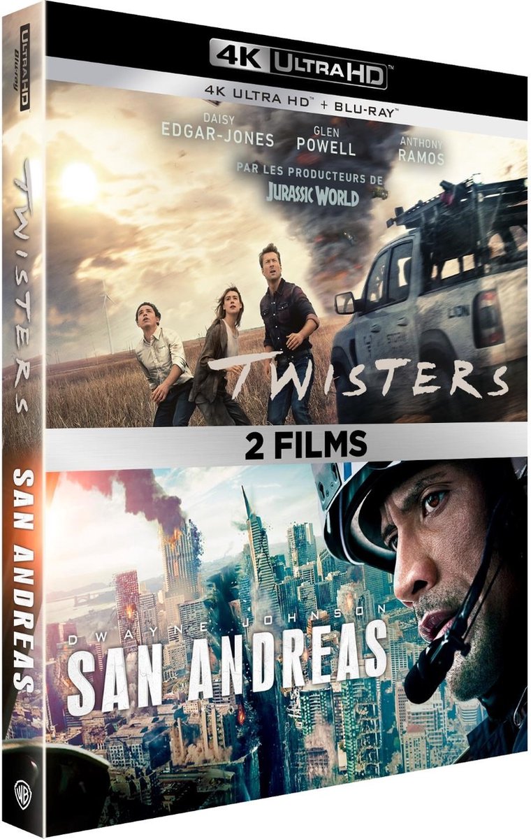 Twisters & San Andreas (4K Ultra HD Blu-ray)