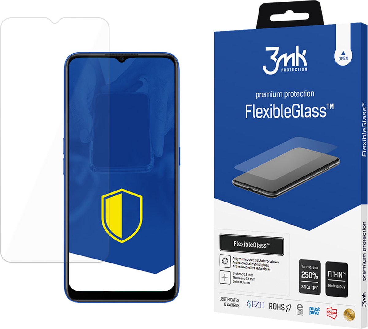 Oppo A9 2020 - 3mk FlexibleGlass