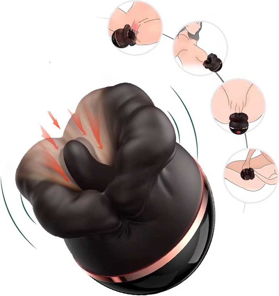 Goedkoopste Zuigende en Likkende Mond Vibrator - incl Oplader