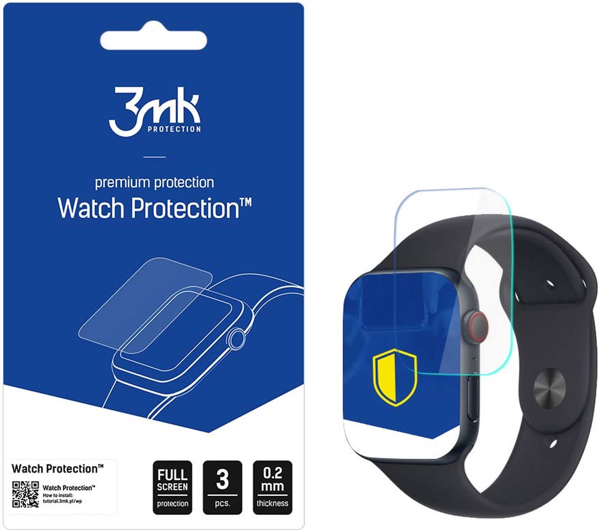 Apple Watch SE 2022 44mm - 3mk Watch Protection v. ARC+