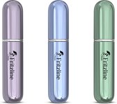 Fritzline Parfum Verstuiver - 3 stuks - Navulbaar - verstuiver flesjes leeg - reisflesjes handbagage - mini parfum set - spray flesjes leeg - mini parfum flesje - spray flesje - parfum flesje - parfum mini - parfum flesjes