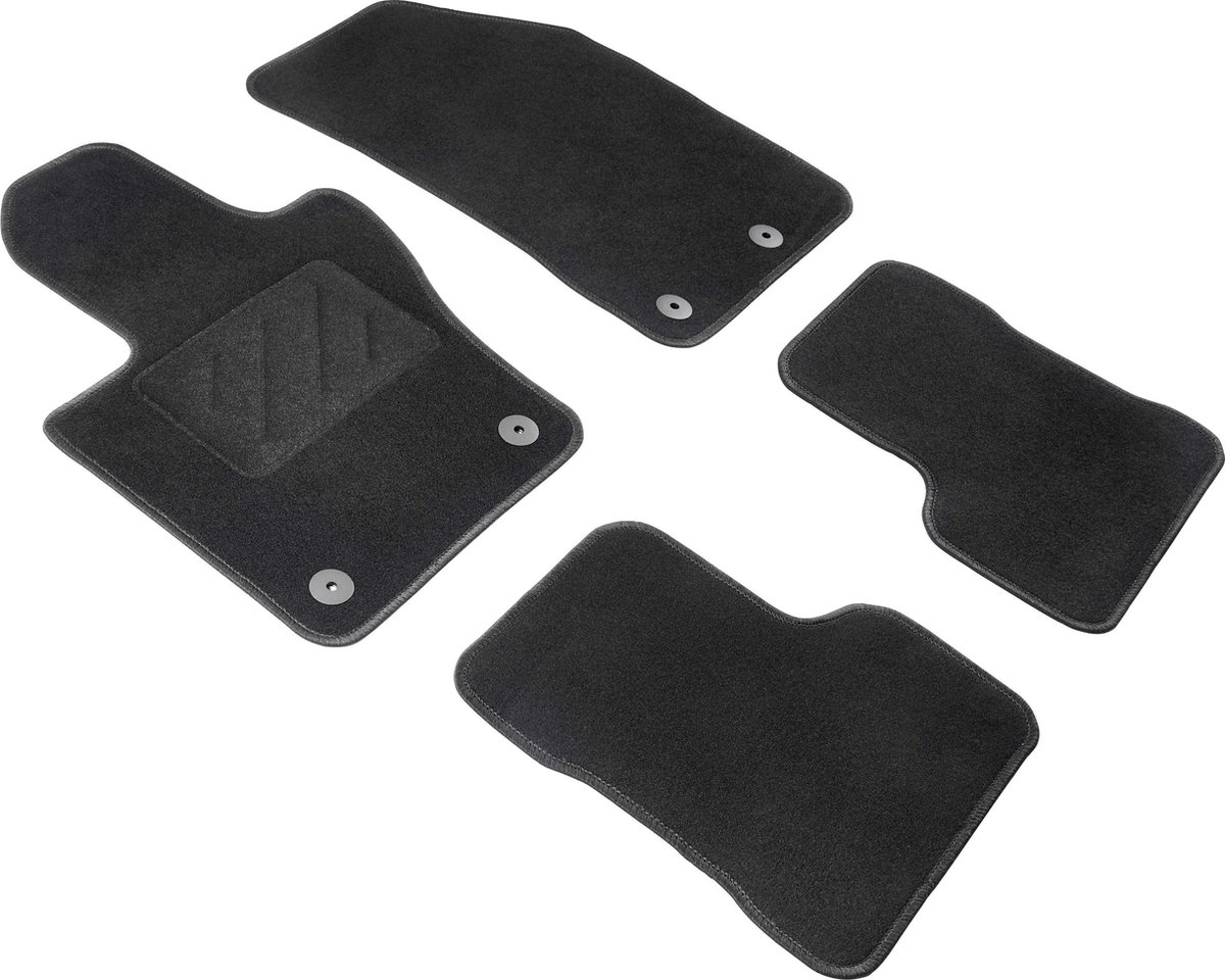 Walser Comfort Naaldvilt Velours voetmatten geschikt voor Jeep Renegade SUV 07/2014-Vandaag