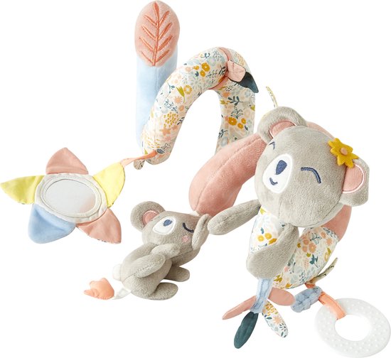 Interbaby Activiteitenspiraal - Beer blauw - Hippe Ukkiez