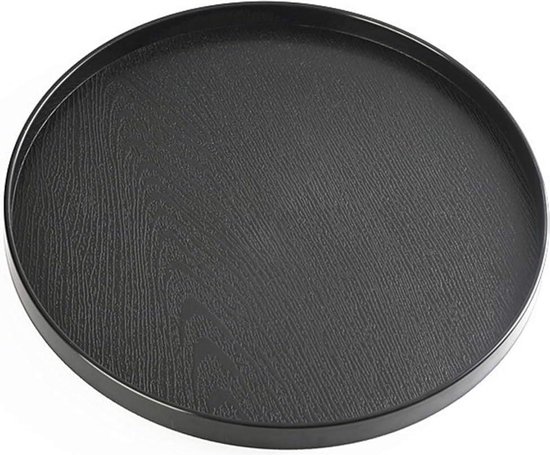 Rond Houten Dienblad - Natuurlijk Houten Bord voor Fruit, Snoepjes, Thee en Koffie (21 cm