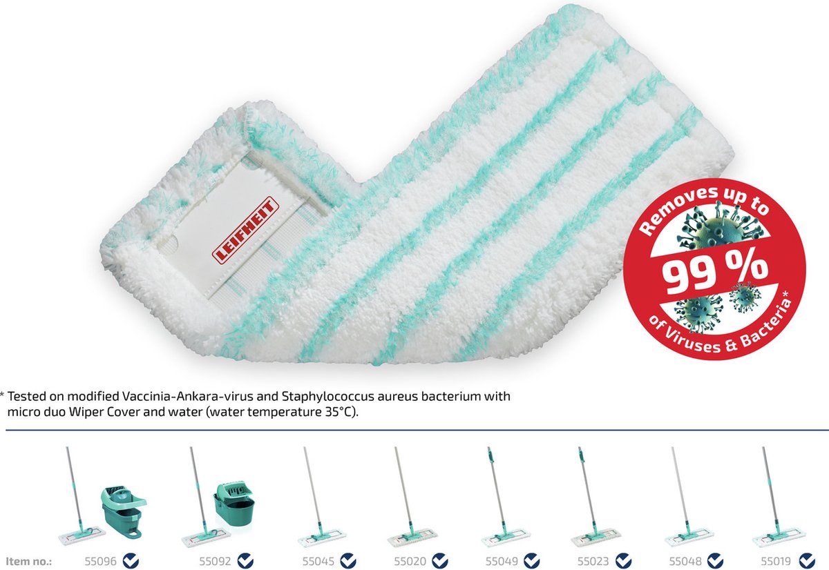 Leifheit Lot de 2 housses Profi XL outdoor active, housse de rechange