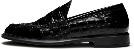 Isabel Bernard IB51015-201 - Femme - Mocassins - Croco noir - Taille 39