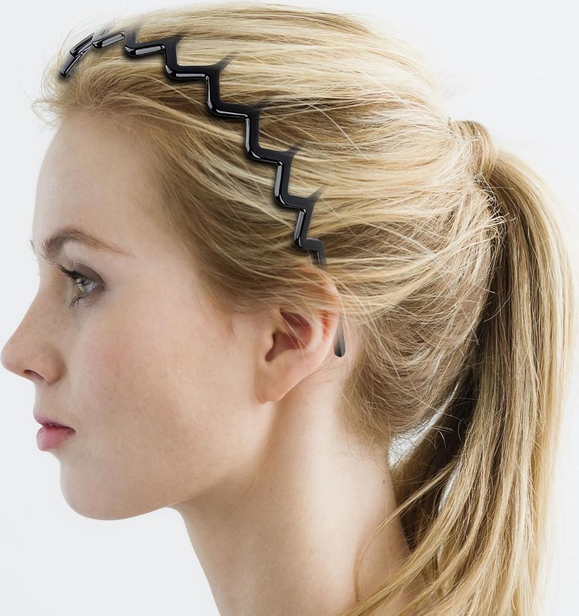 BelleVive 3-Pack Brede Hoofdbanden Voor Dames, Antislip, Dikke, Elastische Haarbanden In Boho-Stijl, Rekbare Zweet-Hoofdbanden Voor Training En Hardlopen, Modieuze Haaraccessoires
