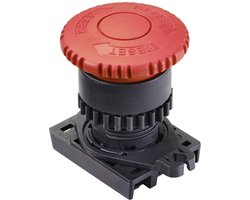 TRU COMPONENTS S2ER-E3R Noodstop-paddenstoelknop IP52 1 stuk(s)