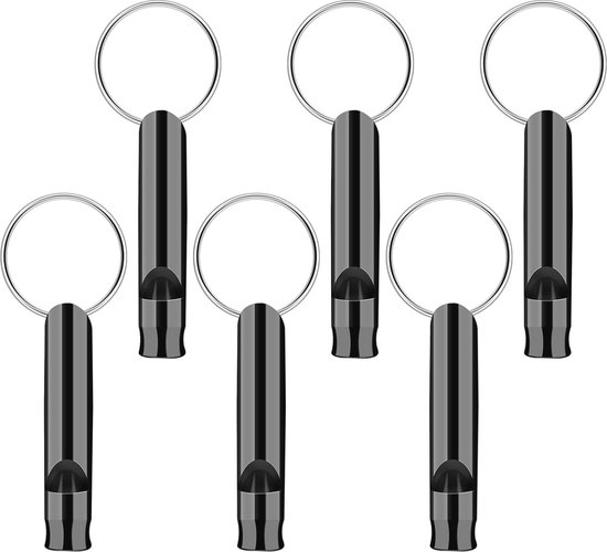 CABLEPELADO Survivalfluitje, noodfluitje, sportfluitje, aluminiumlegering, geschikt voor outdoor-activiteiten, blauw