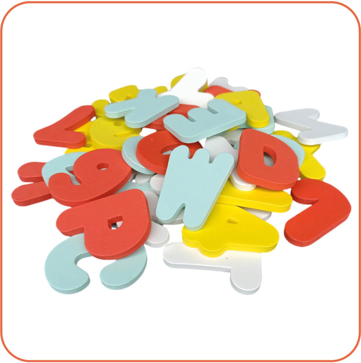 Jobber Toys Bad Foam Speelgoed - Badspeelgoed - Plakletters Badletters — afbeelding 7